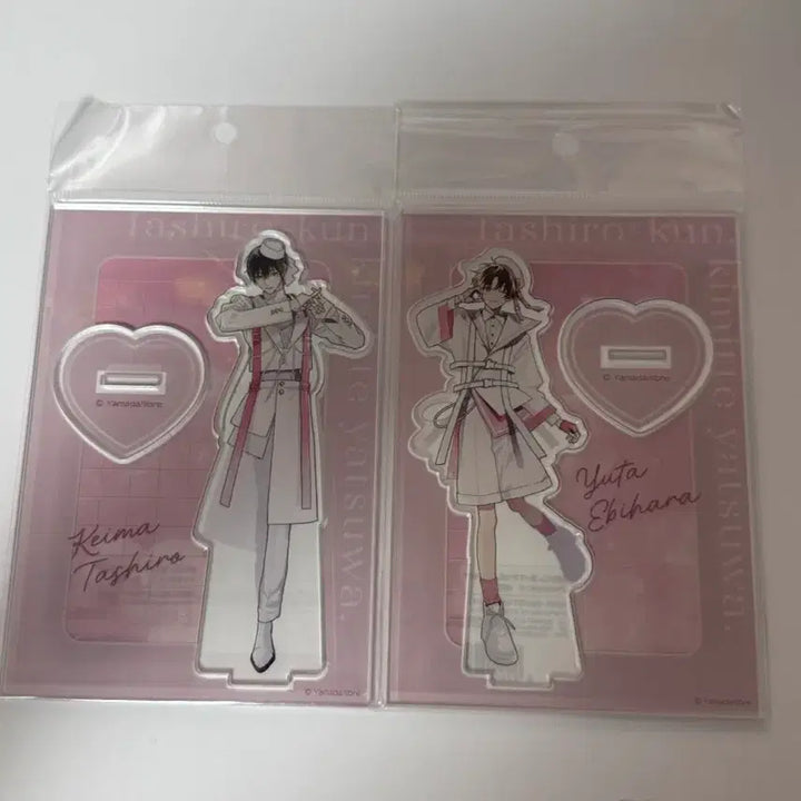 [BUNJANG] Ebihara Tashiro Acrylic Stand Bundle Set (Sealed) / (미개봉)타시로 너란녀석은 라파리 카페 아크릴 에비하라 타시로 일괄양도