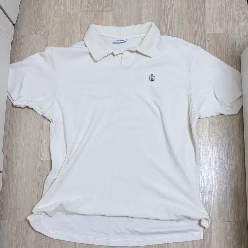 [BUNJANG] Covenat Cotton Polo T-shirt / 커버낫 코튼 카라넥 반팔티