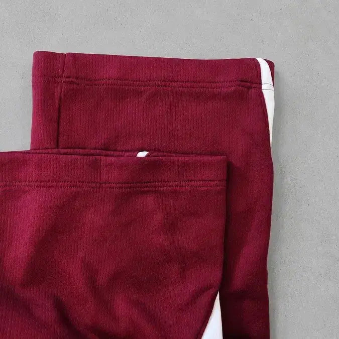 [BUNJANG] Nike 00s Swoosh Burgundy Wide Track Pants / [급처!!] 나이키 00s 스우시 버건디 올드스쿨 와이드 트랙팬츠