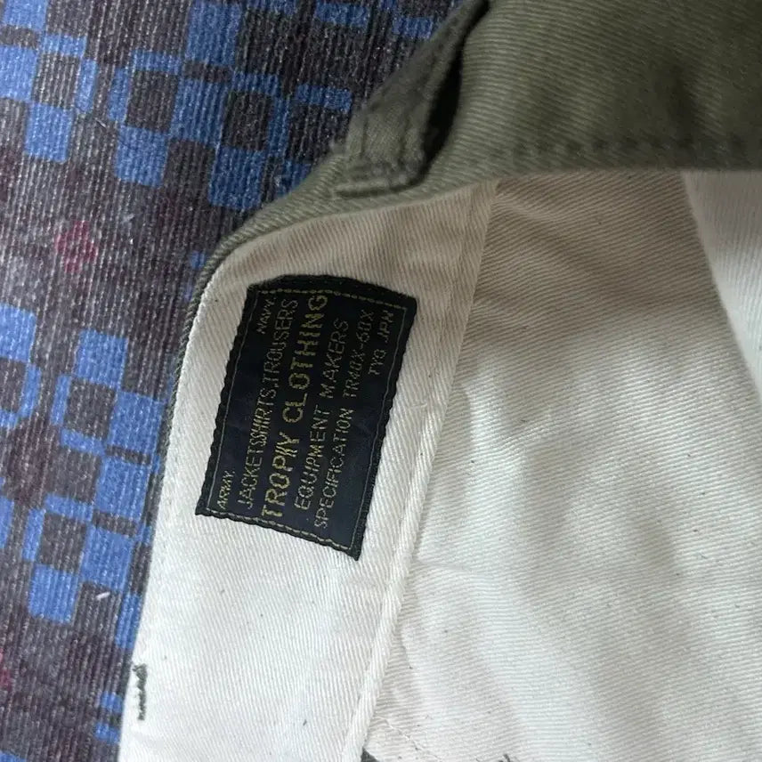 [BUNJANG] Tropical Clothing Civillan40 Chino Pants - Olive, Size 30 / 트로피클로딩 civillan40 치노 30