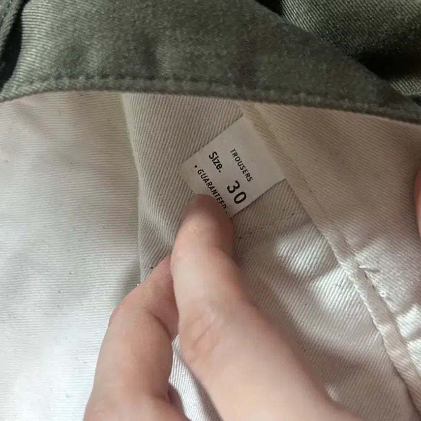 [BUNJANG] Tropical Clothing Civillan40 Chino Pants - Olive, Size 30 / 트로피클로딩 civillan40 치노 30