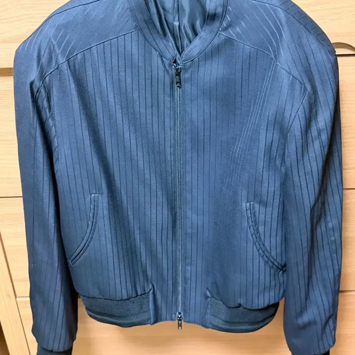 [SOLD OUT] 엘무드 카발리 울 스트라이프 자켓 다크네이비 46사이즈