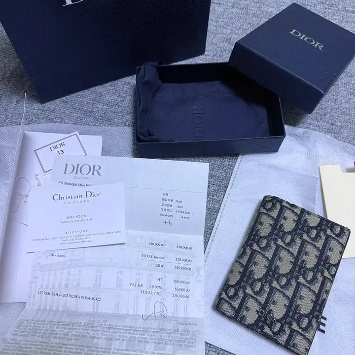 [BUNJANG] Dior Oblique Wallet / [번개케어 인증완료] ( 정품 )디올 오블리크 지갑