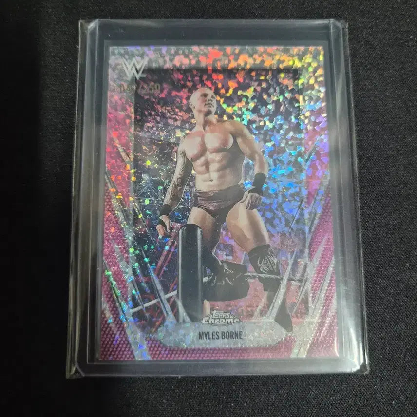 [BUNJANG] 2026 Topps Chrome WWE Miles Borne Pink Mini Diamond Refractor 