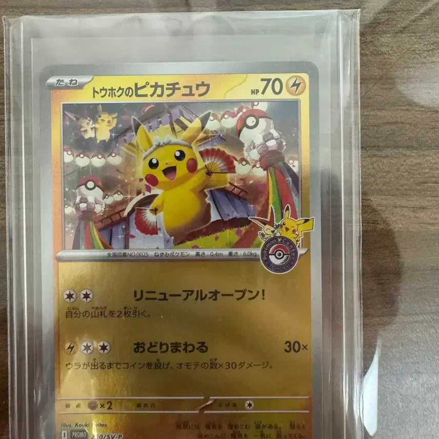 [BUNJANG] Pokemon Card Tohoku Pikachu / 포켓몬카드 토호쿠 피카츄 팝니다