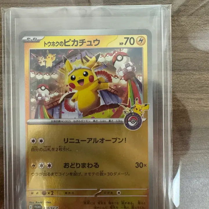 [BUNJANG] Pokemon Card Tohoku Pikachu / 포켓몬카드 토호쿠 피카츄 팝니다