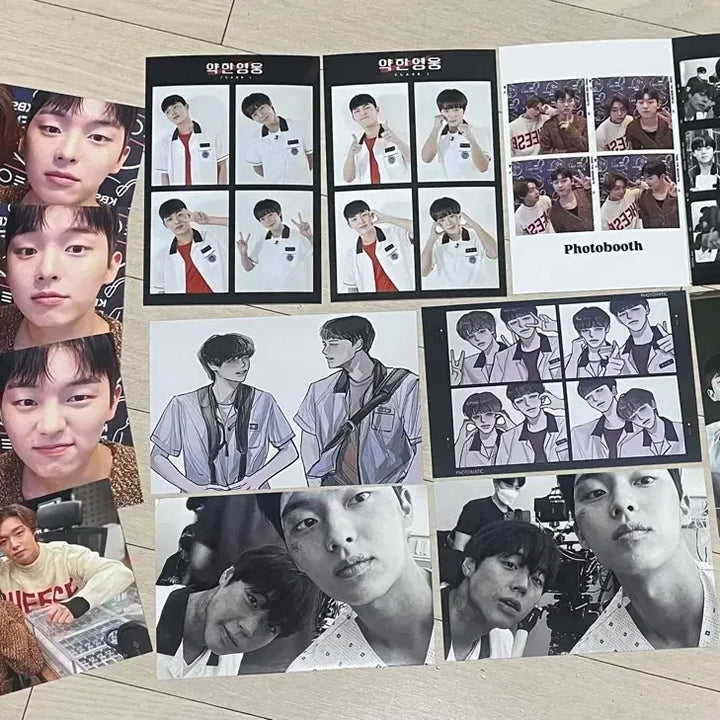 [BUNJANG] Weak Hero Class 1 Park Ji-hoon Choi Hyun-wook Photo Set / 약한영웅 박지훈 최현욱 포토사진