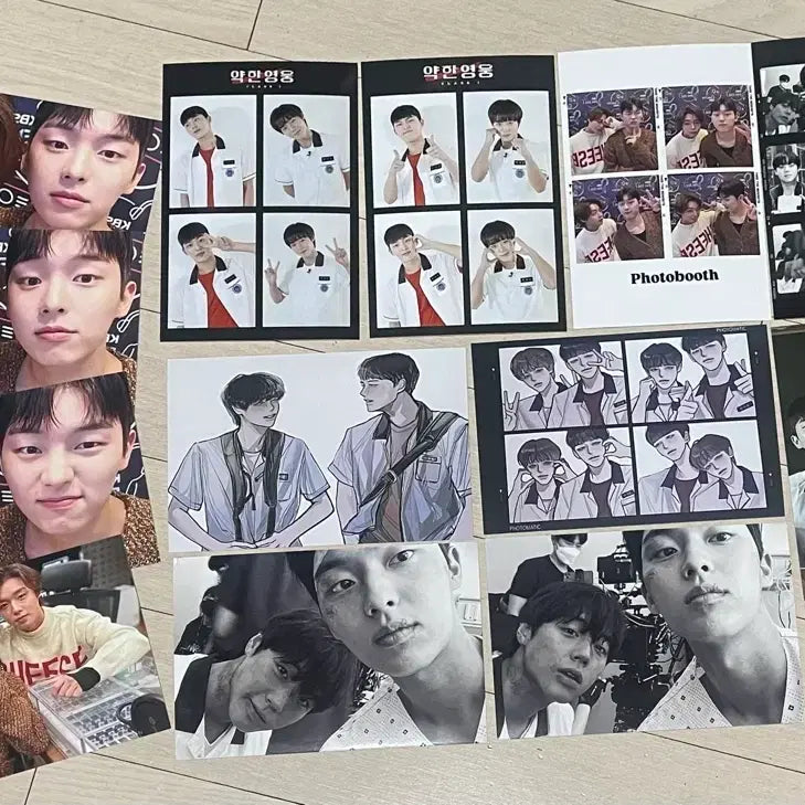 [BUNJANG] Weak Hero Class 1 Park Ji-hoon Choi Hyun-wook Photo Set / 약한영웅 박지훈 최현욱 포토사진