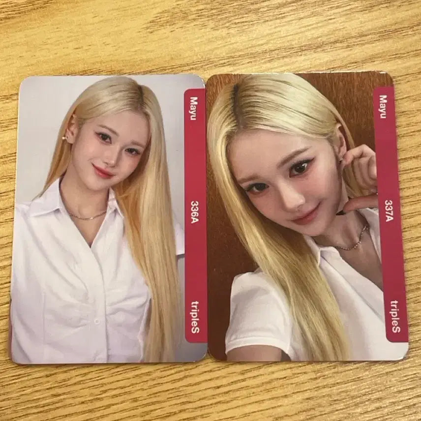 [BUNJANG] TripleS A Live 25 Concert Mayu Photocards (AA336, AA337) / 트리플에스 A Live 25 콘서트 마유 AA336 AA337