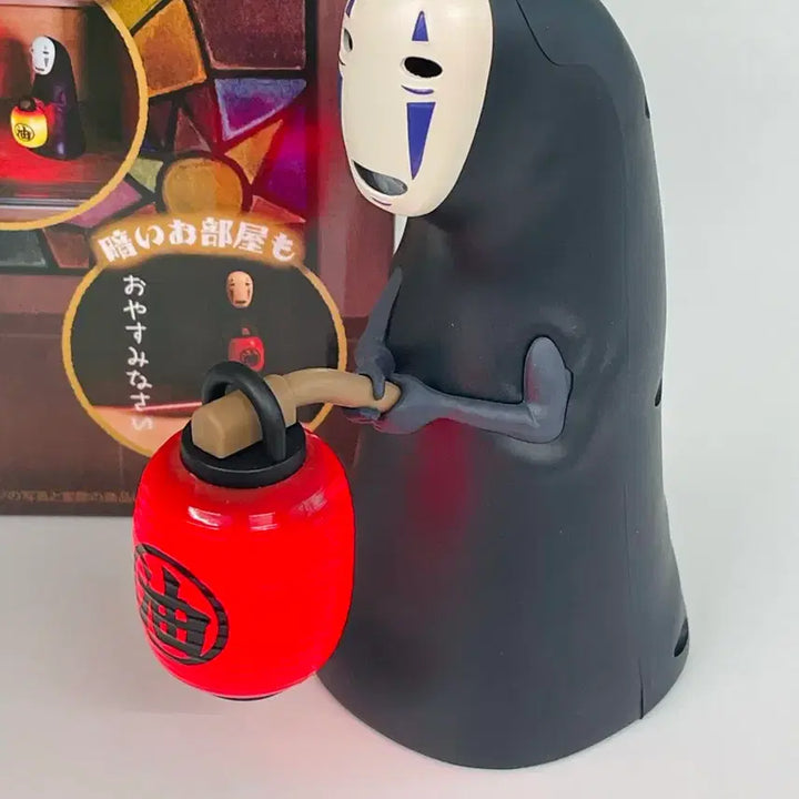 [BUNJANG] Studio Ghibli Spirited Away Lighting Cantera &amp; Kaonashi Lantern Figure Set / 지브리 센과 치히로의 행방불명 라이팅 칸테라 피규어 조명 가오나시 홍등