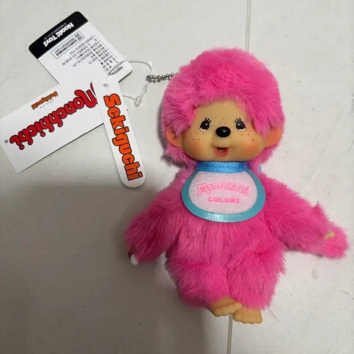 [BUNJANG] Sekiguchi Monchhichi Pink Doll / 세키구치 몬치치 핑크 인형 새상품