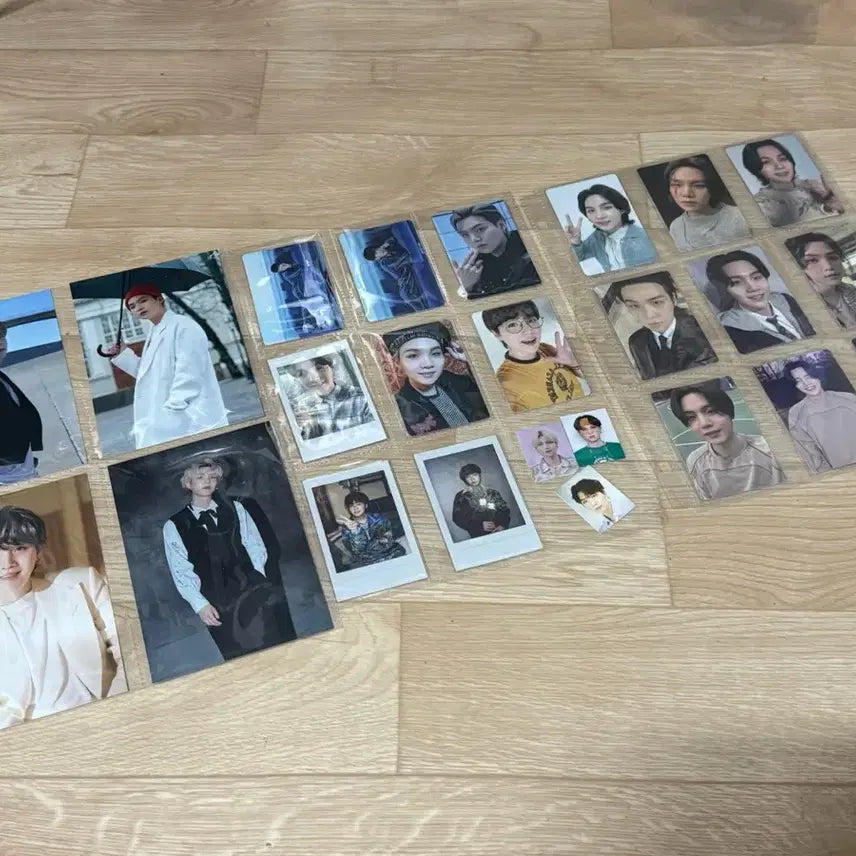 [BUNJANG] BTS Suga Official Photocard Bundle Set / 방탄 bts 슈가 윤기 공식 포카 앨범 일괄 판매