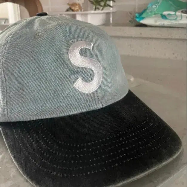 [BUNJANG] Supreme S Logo Denim Ball Cap / 슈프림 데님 S로고 볼캡 모자 Supreme