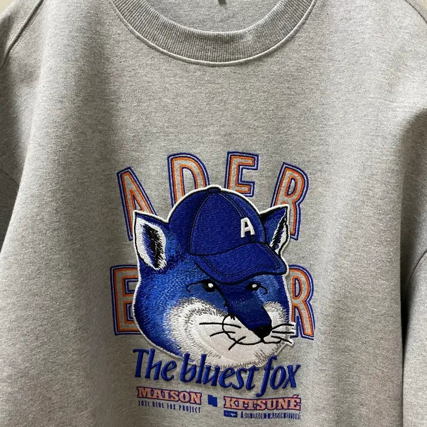 [BUNJANG] Maison Kitsuné x Ader Error Sweatshirt / 메종키츠네x아더에러 맨투맨