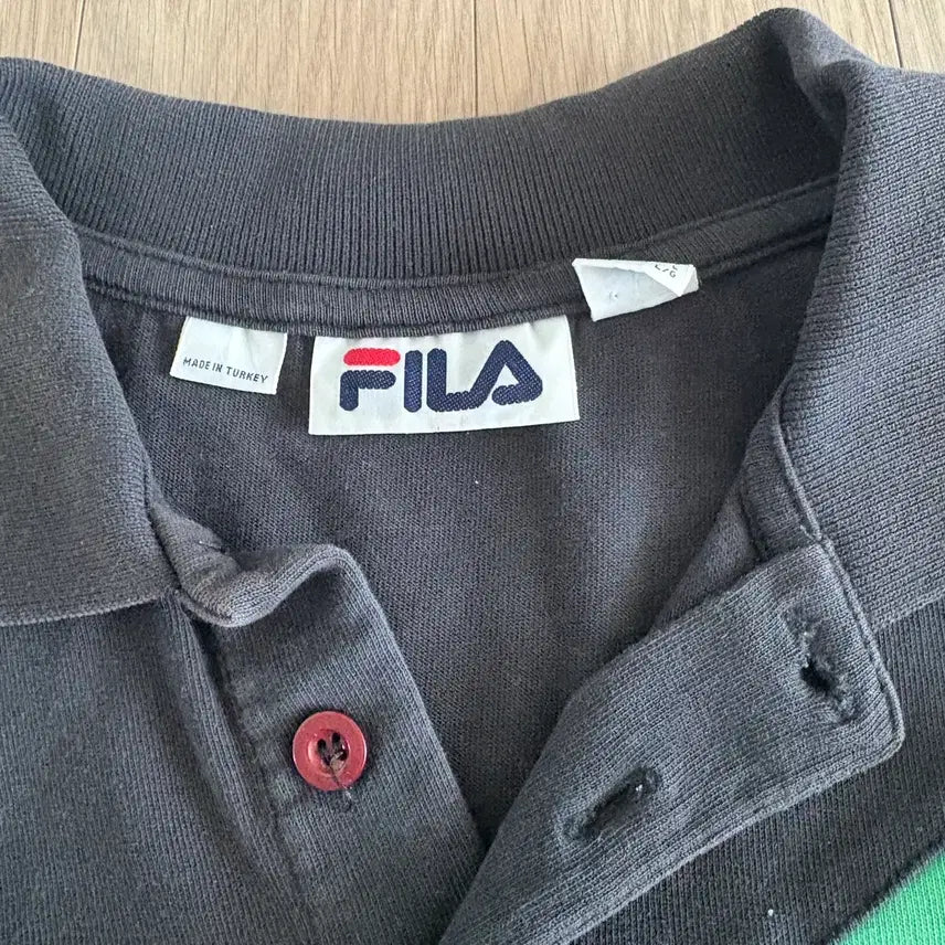[BUNJANG] Supreme 2007 Fila Collaboration Polo T-Shirt / 슈프림 2007 필라 폴로 티셔츠