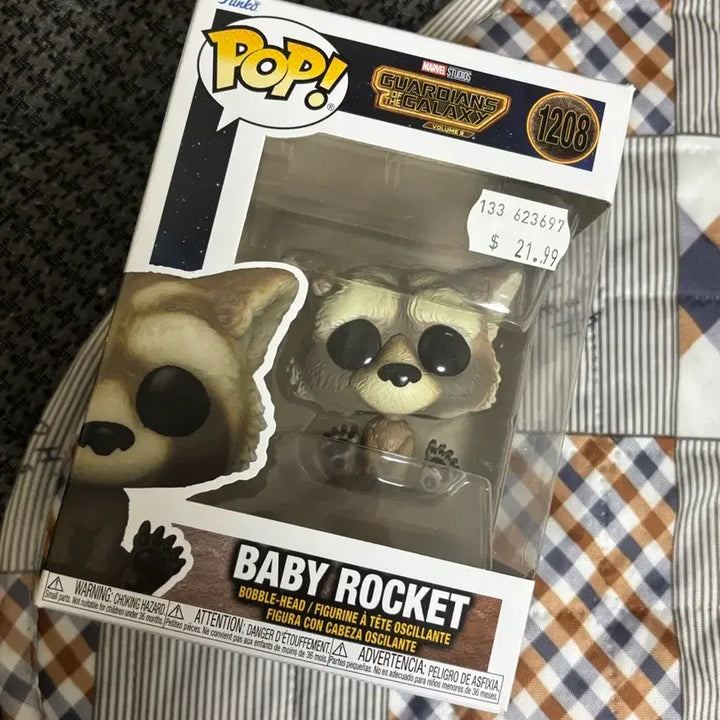 [BUNJANG] Funko Pop Baby Rocket Figurine Guardians of the Galaxy / 마블 펀코팝 베이비 로켓 피규어 가디언즈 오브 갤럭시