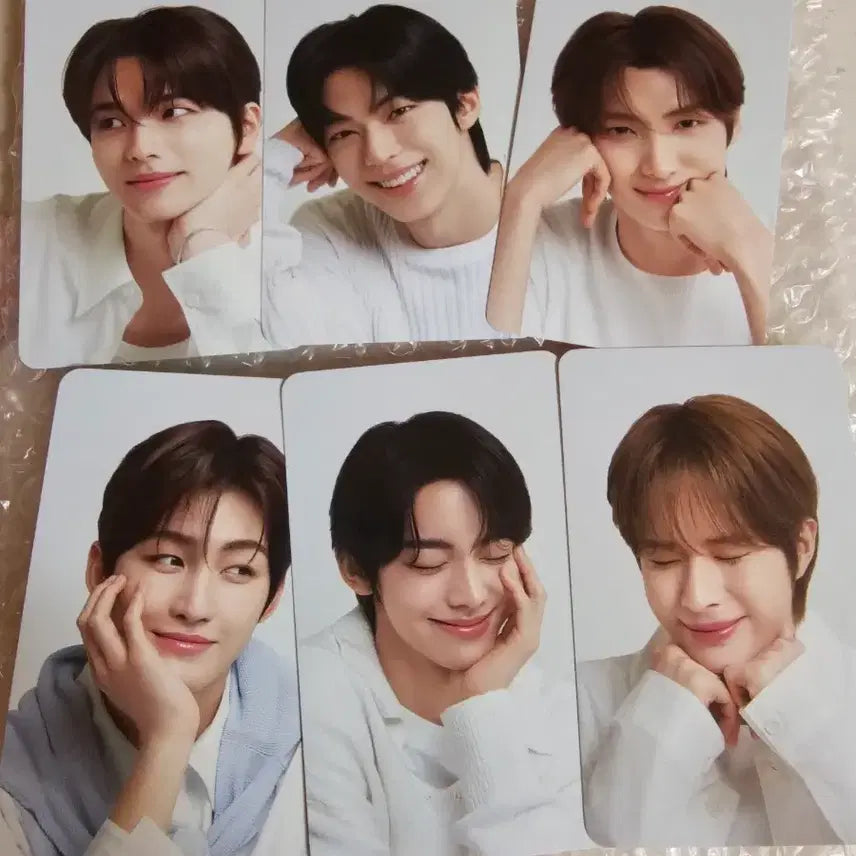 [SOLD OUT] 투어스 TWS 정샘물 비긴스 포카 6명일괄 미개봉
