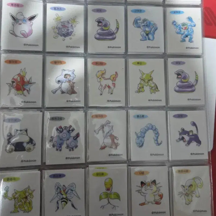 [SOLD OUT] 포켓몬 띠부씰 30주년씰 아트웍띠부씰 50종세트