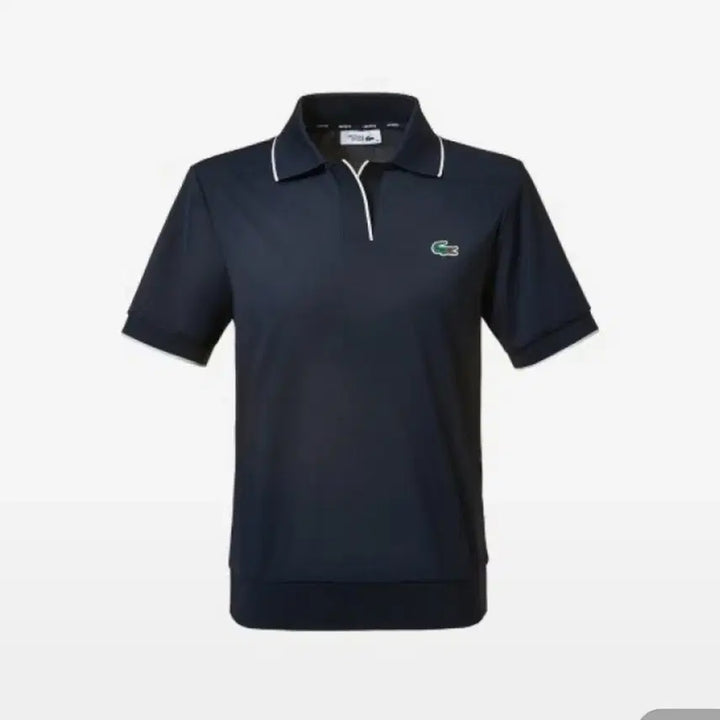 [BUNJANG] Lacoste Sport Navy Open Collar Polo T-Shirt / 라코스테 스포츠 네이비 오픈카라  폴로 티셔츠