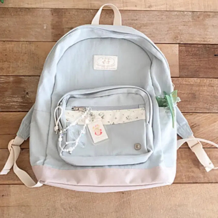 [BUNJANG] Obuni Pastel Blue Backpack / 오부니 백팩 파스텔 블루