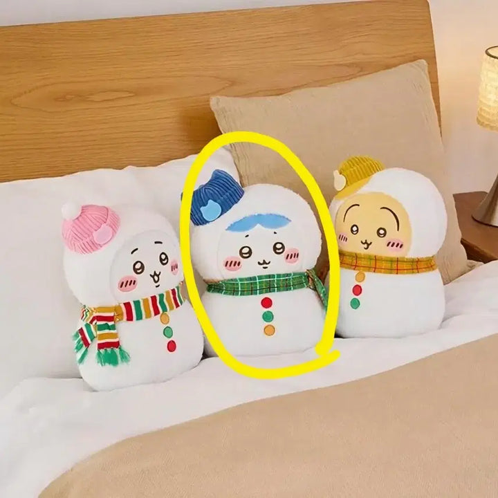 [BUNJANG] Chiikawa Snowman Lottery Prize A Hachiware / 치이카와 눈사람 쿠지 A상 하치와레