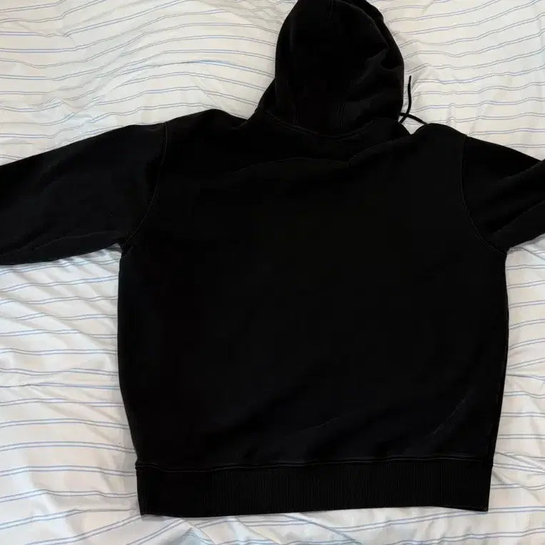 [BUNJANG] Calvin Klein Jeans Black CK Logo Hoodie / 캘빈클라인진 블랙 CK 로고 후드티