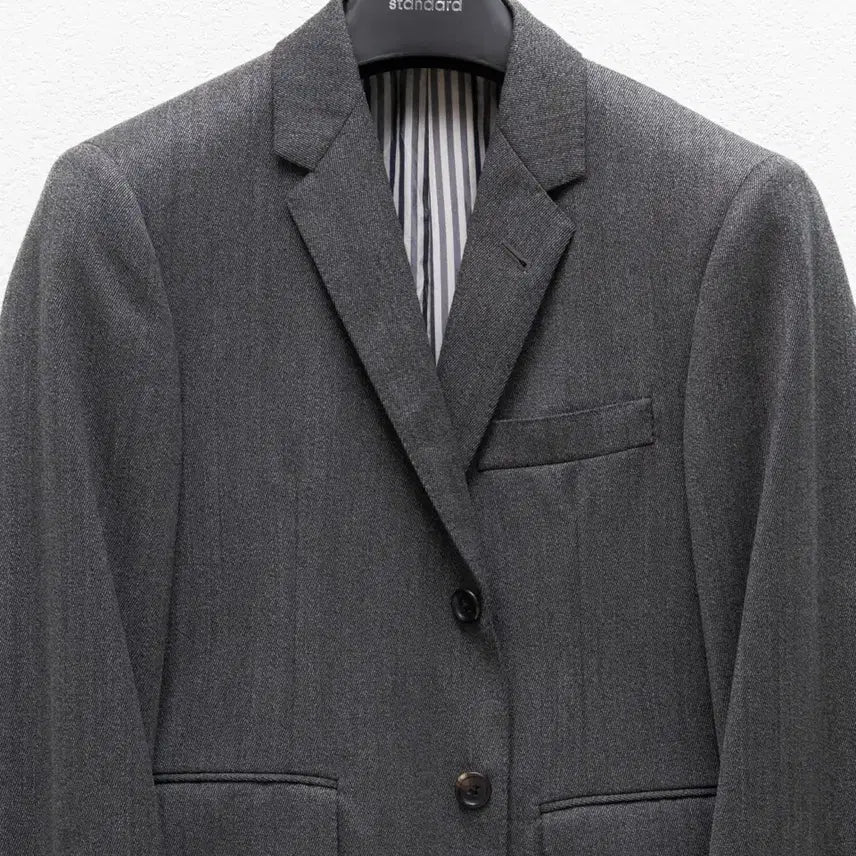 [BUNJANG] Thom Browne Classic Fit Wool Blazer Jacket / 톰브라운 클래식핏 울 블레이저 자켓 0 (90)