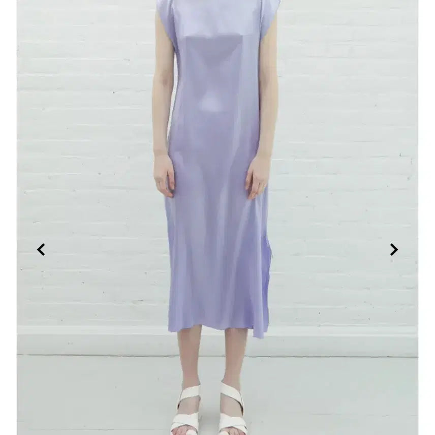 [BUNJANG] Base Range Raid Dress Silk Purple / 베이스레인지 레이드레스 실크_퍼플