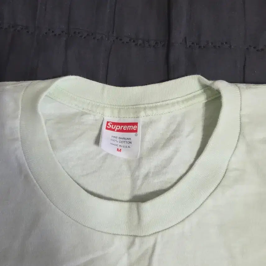 [BUNJANG] Supreme Kiss T-Shirt Green / 슈프림 키스 티셔츠 그린