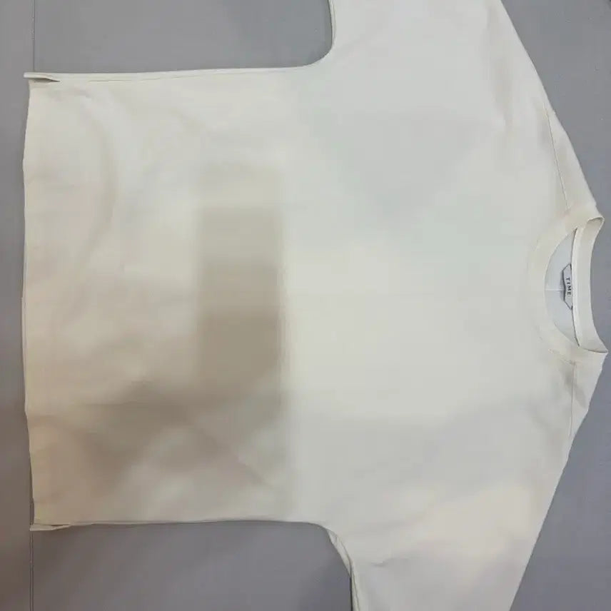 [BUNJANG] Time Homme Ivory Short Sleeve T-Shirt Size 110 / 타임옴므 아이보리 반팔 티셔츠 110사이즈
