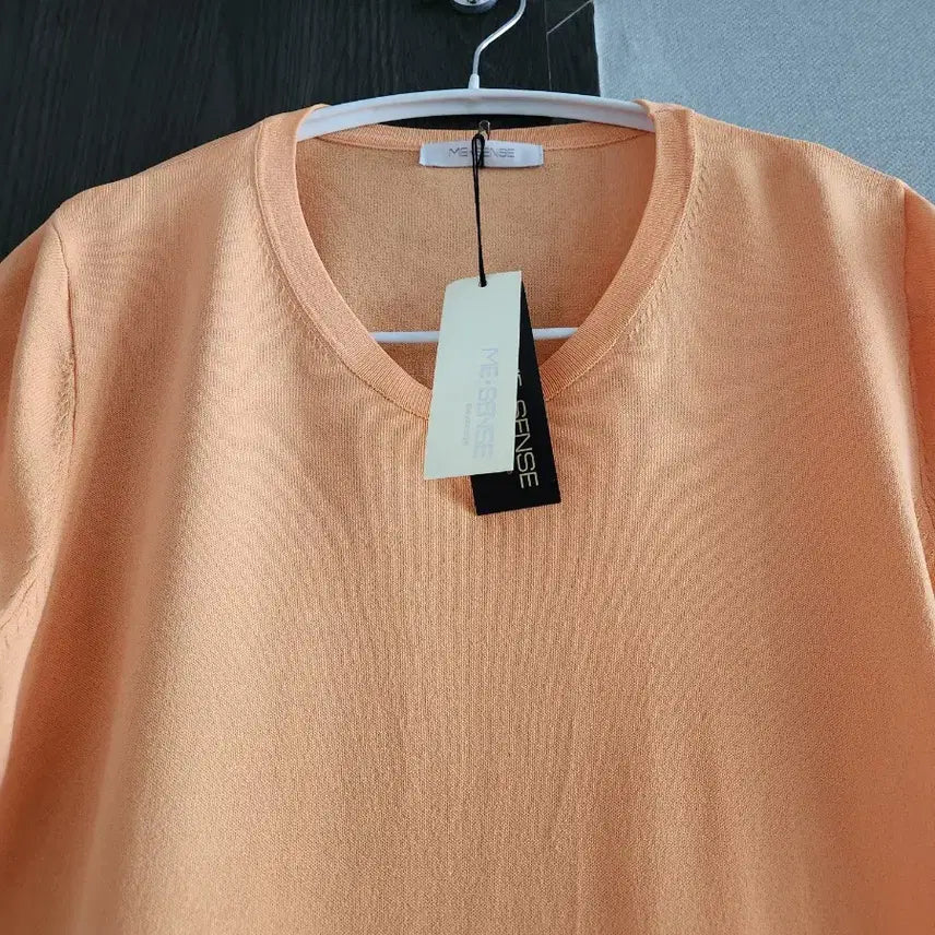 [BUNJANG] Miseonce Short-Sleeve Knit Top (Free Size) / 새상품) 미센스 반팔 니트 FREE