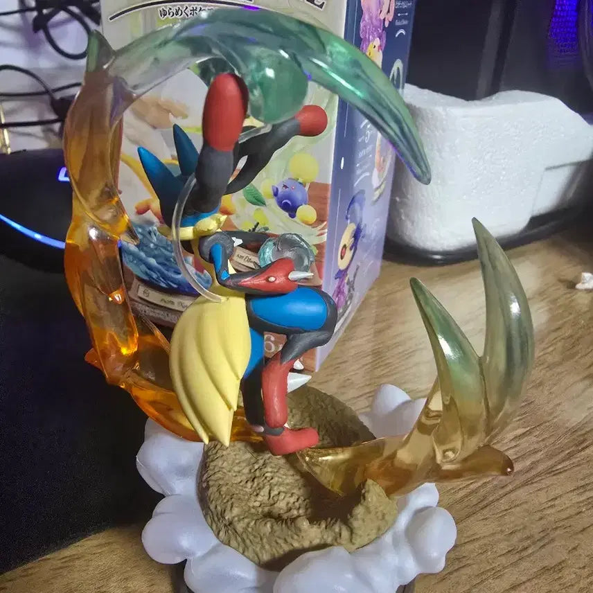 [BUNJANG] Re-Ment Pokémon Swing Vignette Collection 4 Mega Lucario / 리멘트 포켓몬 스윙 비네트 컬렉션 4 메가 루카리오