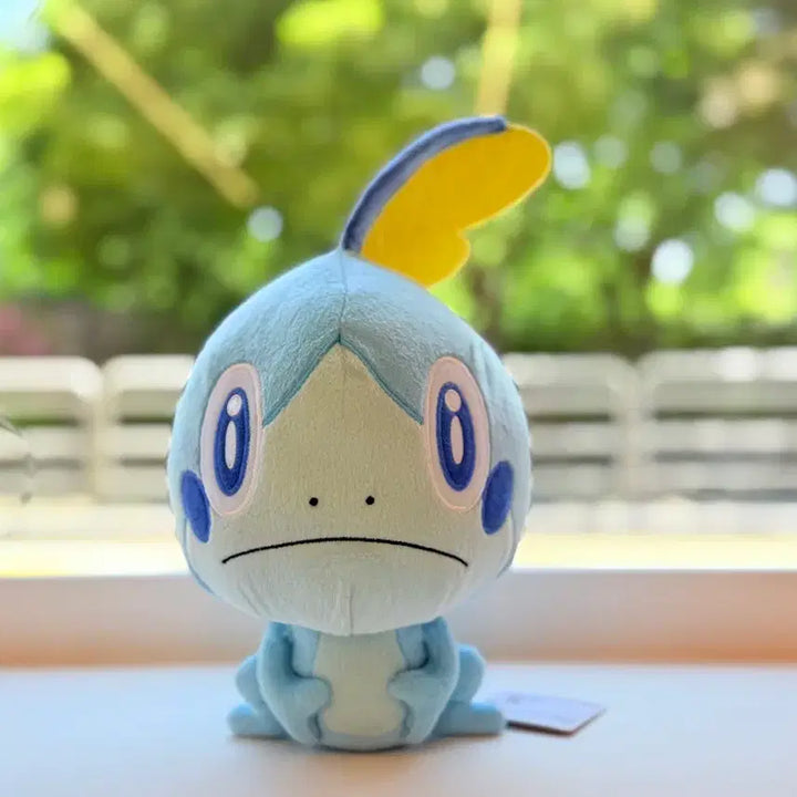 [BUNJANG] Bandai Pokemon Wooper Mascot Plush 20cm / 일본 반다이 포켓몬 울머기 마스코트 인형 20cm