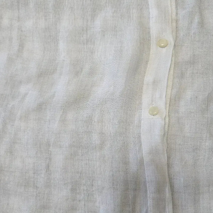 [BUNJANG] White Linen Shirt Size 77 / 4ㅡ모시 셔츠ㅡ77