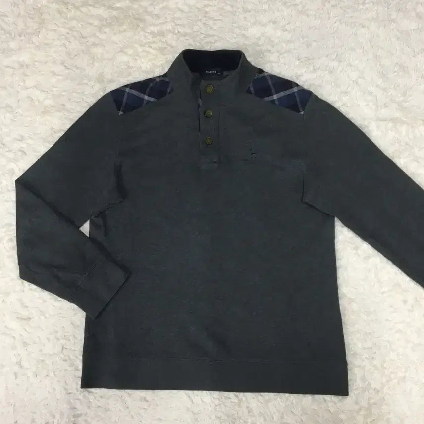 [BUNJANG] Hazzys Half Button Knit (Size 100) / 헤지스 하프버튼니트