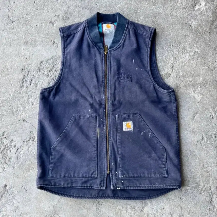 [BUNJANG] Stüssy x Carhartt Vest / 스투시 칼하트 베스트 L 판매
