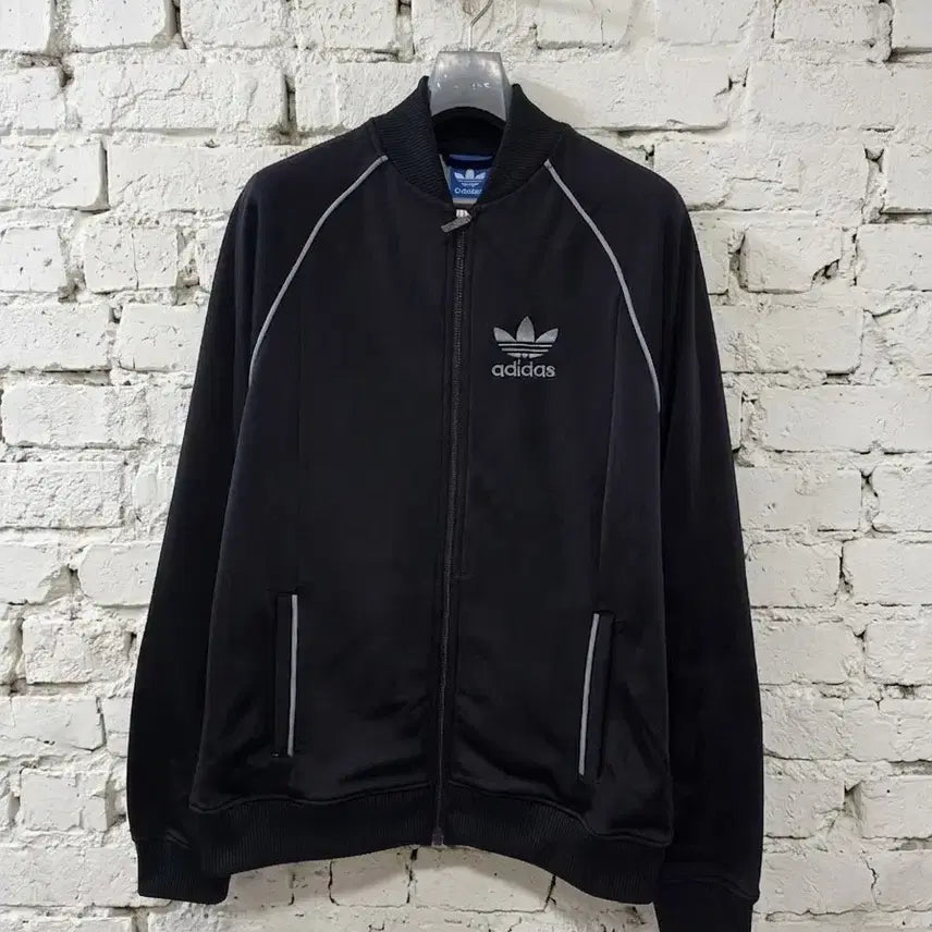 [BUNJANG] Adidas Superstar Track Top Jersey Black Size 100 / 아디다스 슈퍼스타 트랙탑 져지 블랙 100