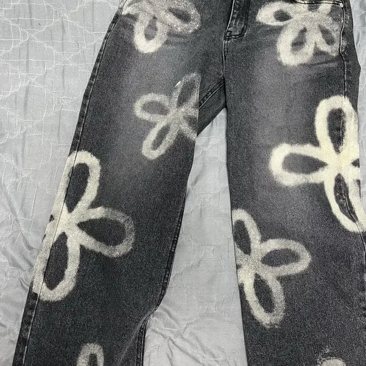 [BUNJANG] Surgery Clover Denim Jeans / 써저리 클로버 데님