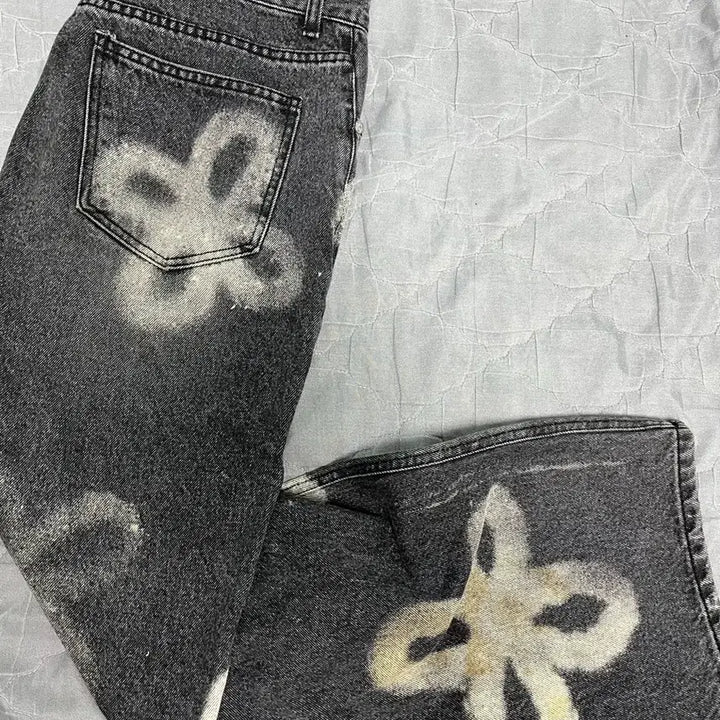 [BUNJANG] Surgery Clover Denim Jeans / 써저리 클로버 데님