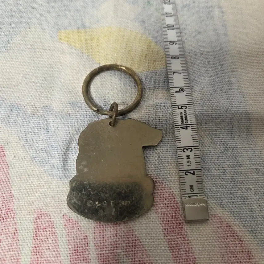 [BUNJANG] 1980s Alaska Polar Bear Vintage Keychain / 80s Alaska 북극곰 빈티지 키링