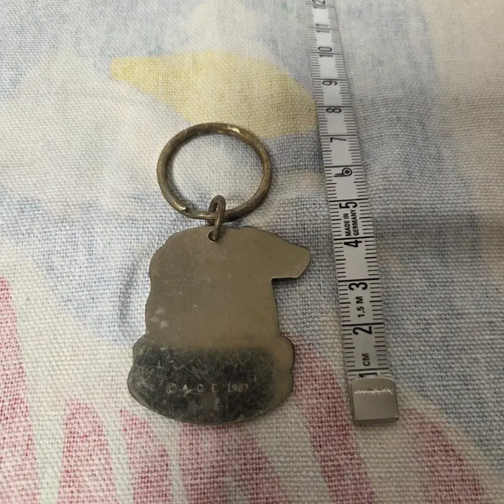[BUNJANG] 1980s Alaska Polar Bear Vintage Keychain / 80s Alaska 북극곰 빈티지 키링