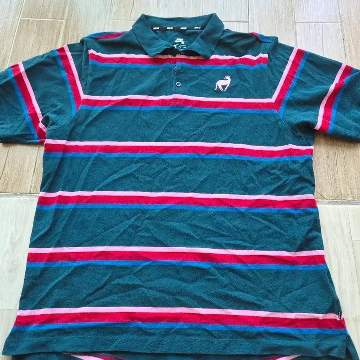 [BUNJANG] Nike SB x Parra Short Sleeve Polo Shirt 2XL / 나이키SB x 파라 반팔 카라티 2XL