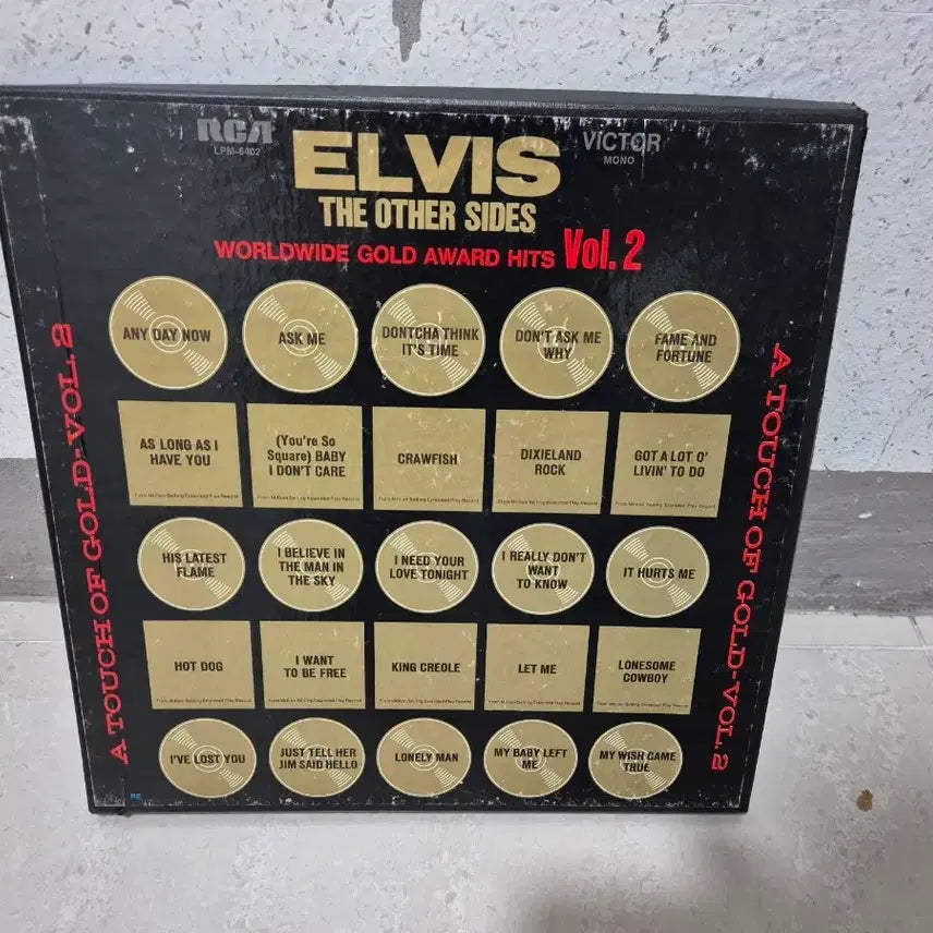 [BUNJANG] Elvis Presley Gold Award LP Vol.2 4LP Vinyl Record Set / 엘비스 프레슬리 골드 어워드 LP Vol.2  4LP