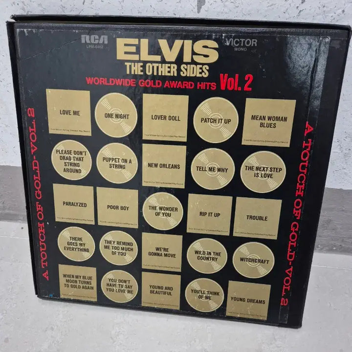 [BUNJANG] Elvis Presley Gold Award LP Vol.2 4LP Vinyl Record Set / 엘비스 프레슬리 골드 어워드 LP Vol.2  4LP