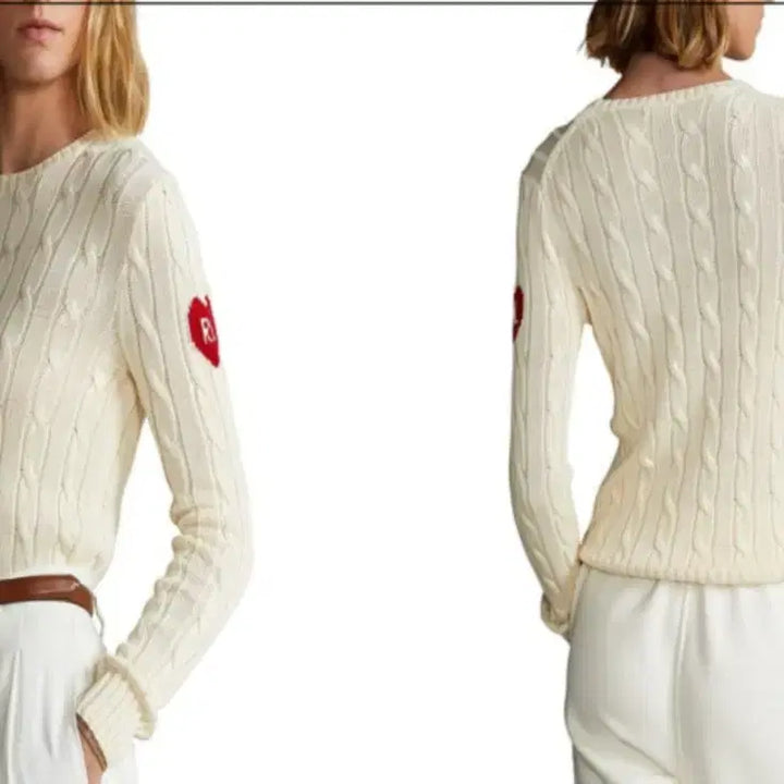 [BUNJANG] Polo Ralph Lauren Pima Cotton Cable Knit Sweater (S) / 폴로랄프로렌 피마코튼 꽈배기니트 S