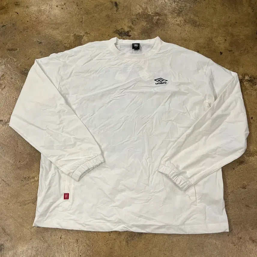 [BUNJANG] Umbro White Long Sleeve T-Shirt (2XL) / [정품/2XL] 엄브로 화이트 긴팔 티셔츠