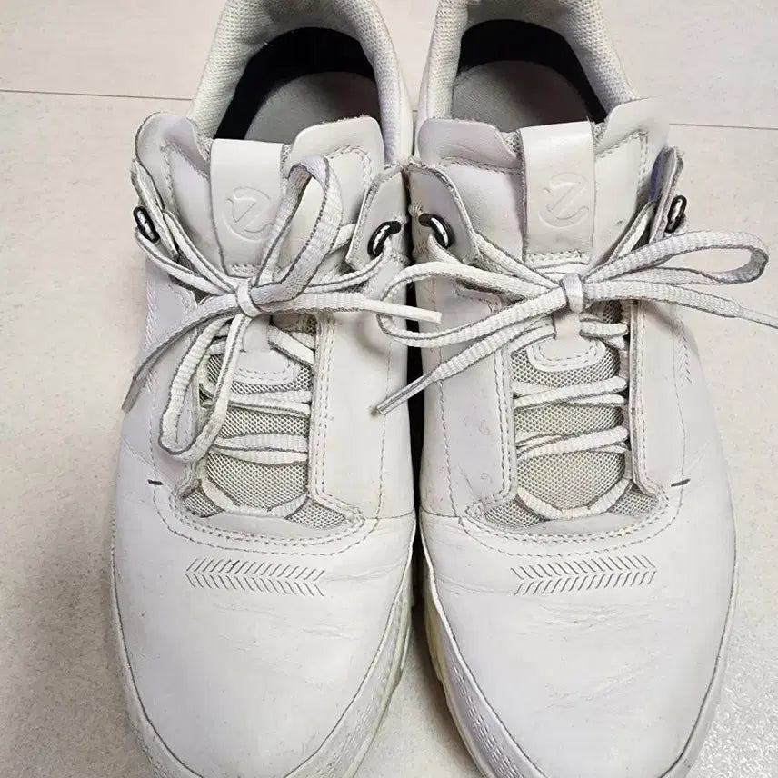 [BUNJANG] ECCO White Sneakers EU 44 / 에코 (ECCO) 흰색 운동화 44