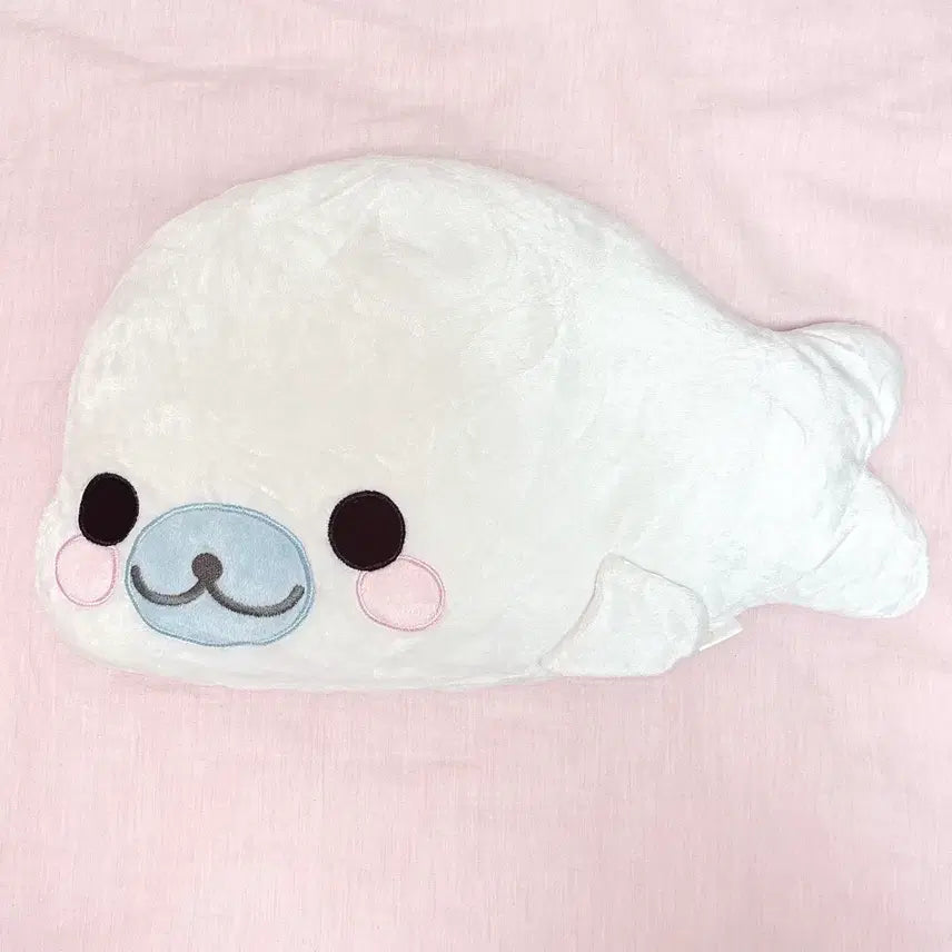 [BUNJANG] San-X Mamegoma Cushion Plush / 산엑스 마메고마 쿠션 인형