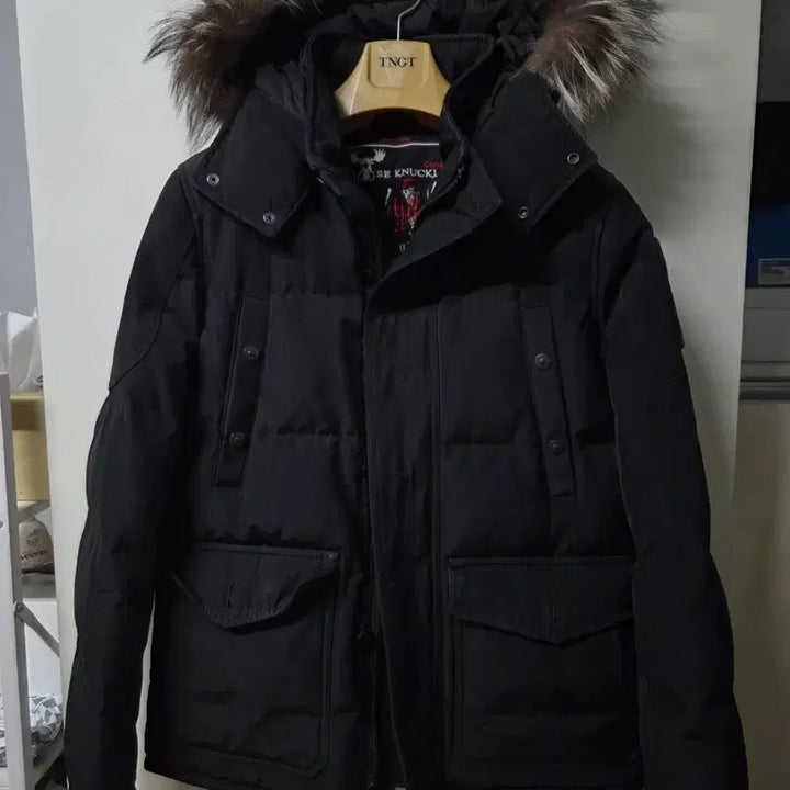 [BUNJANG] Moose Knuckles Black Padded Jumper / 무스너클 블랙 패딩 점퍼
