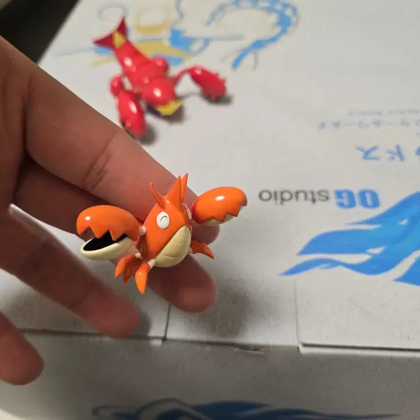 [BUNJANG] Pokémon Scale World Kingler Figure Set / 포켓몬레진 스케일월드 가재장군, 가재군 팔아요.